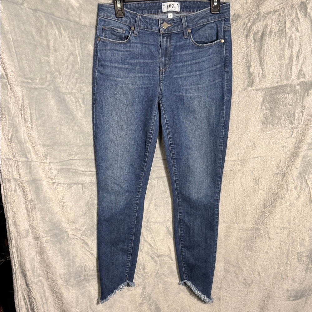 PAIGE Verdugo Ankle jeans women’s size 30 Classic Blue Ankle Jeans medium wash